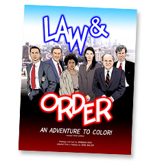 The Original "Law & Order" Coloring Book